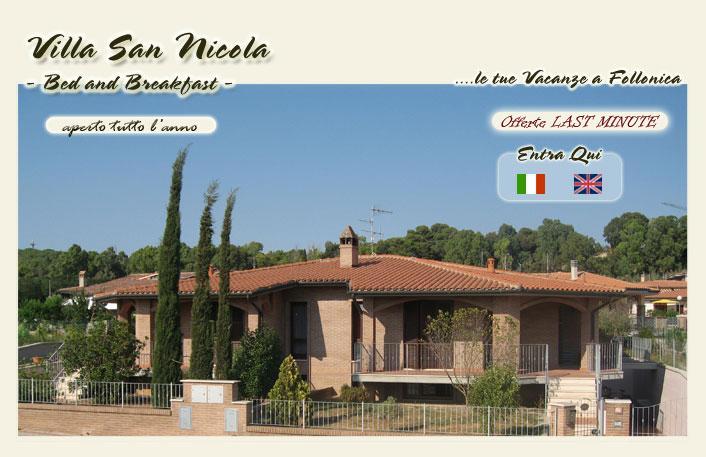 Villa San Nicola B&B Follonica Eksteriør bilde